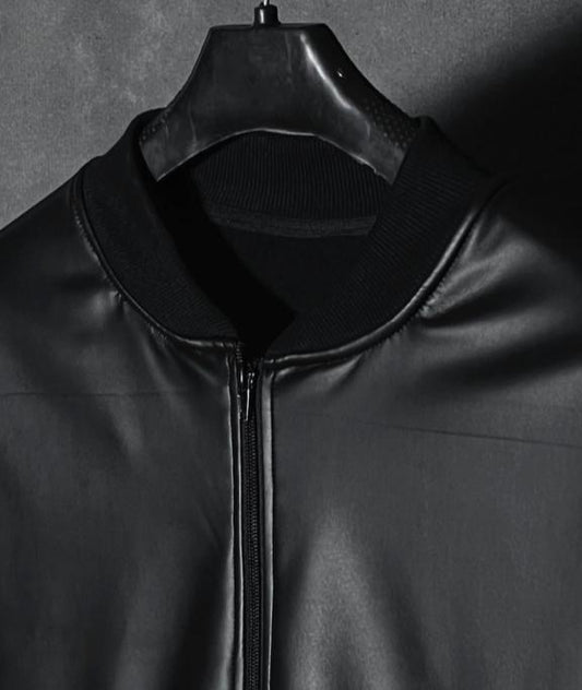 Premium Black Leather Jacket