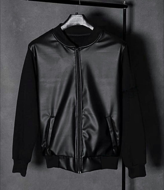 Premium Black Leather Jacket